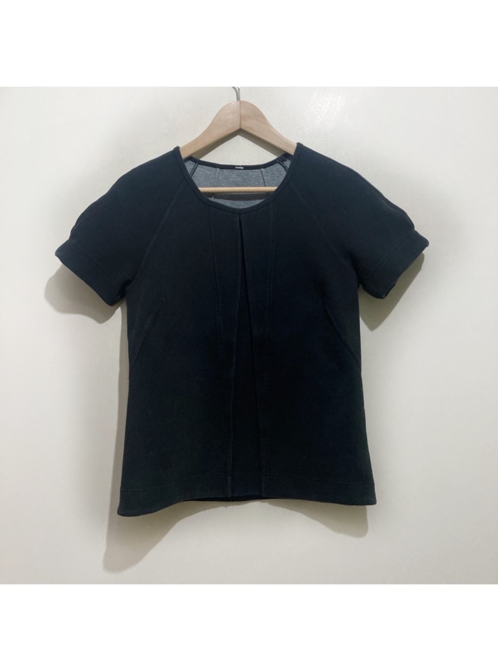 Lululemon Go Keepsake Shirt Scuba Shortsleeve Shirt Size 8 Black